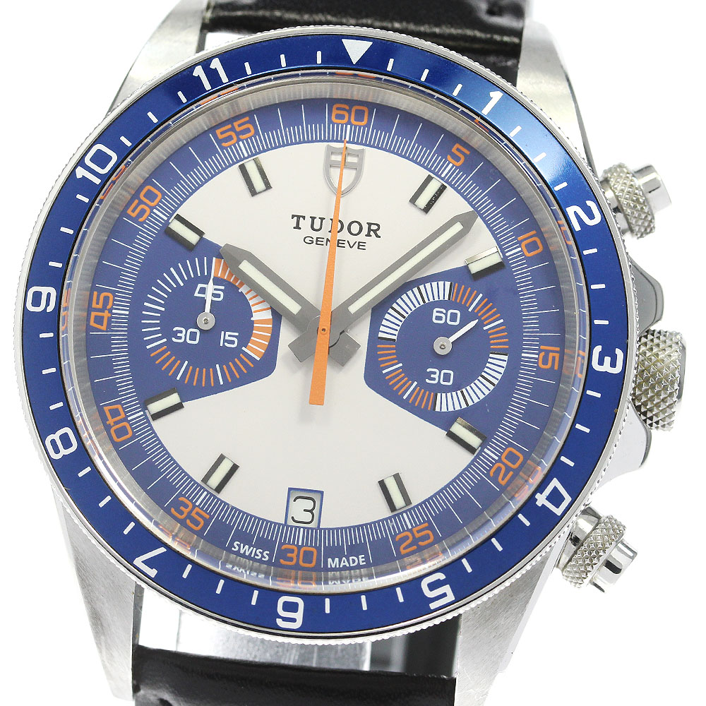 チュードル TUDOR 70330 ヘリテージ クロノ 自動巻き メンズ _826055【中古】