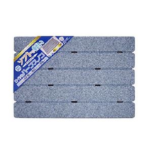 (15個セット) バスマット お風呂マット 幅42.5×奥行60cm×厚さ26mm ブルー 軽量 丈夫 ロイヤルハーフ スノコ 浴室 風呂