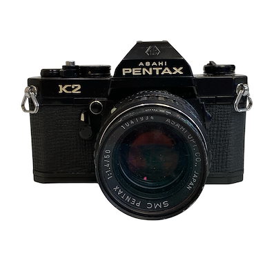 PENTAX ペンタックス SMC PENTAX 50mm F1.4 K2 35mm フィルム一眼レフカメラ ブラック レンズ 1:1.4/50