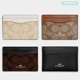 USA発売 COACH♥ Card Case スリムカードケース 定期入れ 名刺入れ F63279 57312