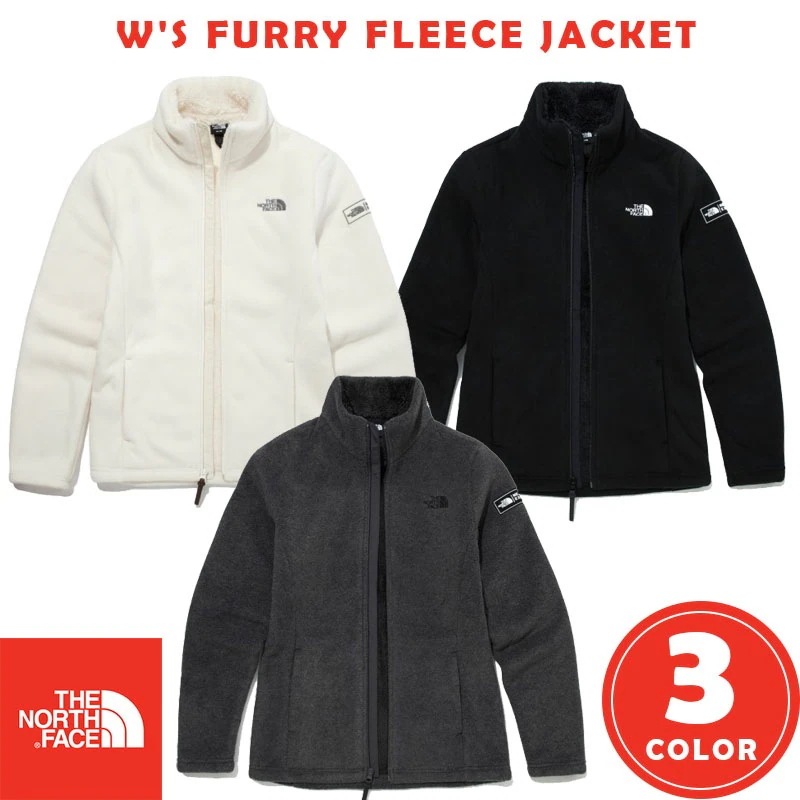 韓国正規品保証 関税負担なし NJ4FM81A WS FURRY FLEECE JACKETデイリー 基本 着装 男子 女子 人気 韓国 ファッション 男女共用 アウトドア