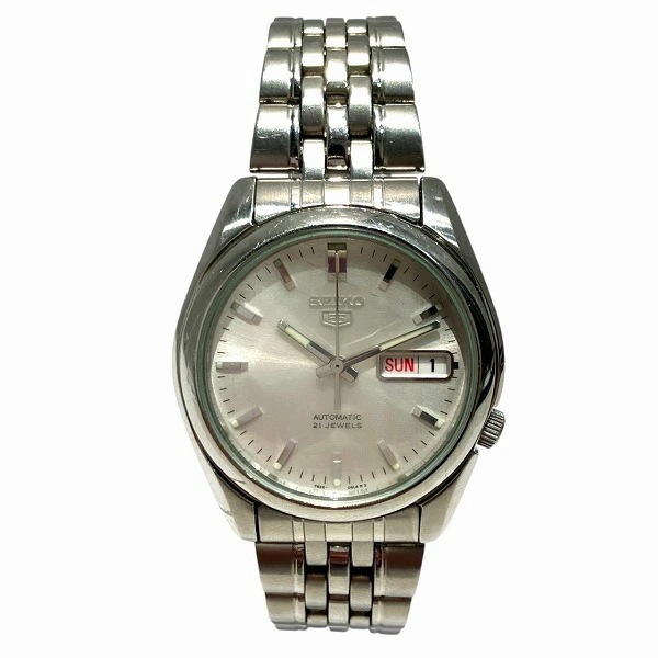 セイコー セイコー5 7526-01V0 自動巻 時計 腕時計 メンズ 【中古】