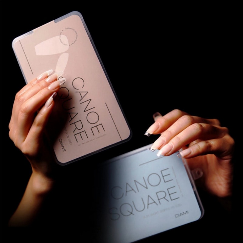 DIAMI / CANOE SQUARE NAIL TIPs(300pcs)ネイルチップ
