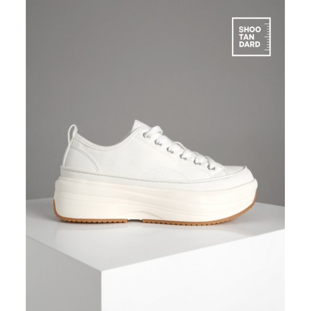 SHOOPEN (ショップオープン) [スタンダード] オーバーソール 6CM リフトスニーカー (HPCR3CA03M レッド) HPCR3DA20M