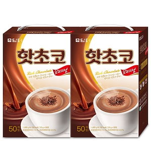 [100T]담터 韓国ココア大容量 ダムト ホットチョコ 50T+50T 計100T