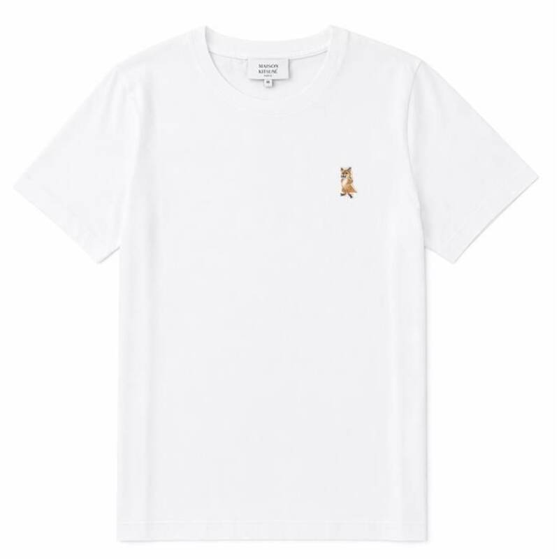 [Luxdat] 韓国 25FW メゾンキツネ PW00122KJ7026 / レディフォックス パッチ 半袖