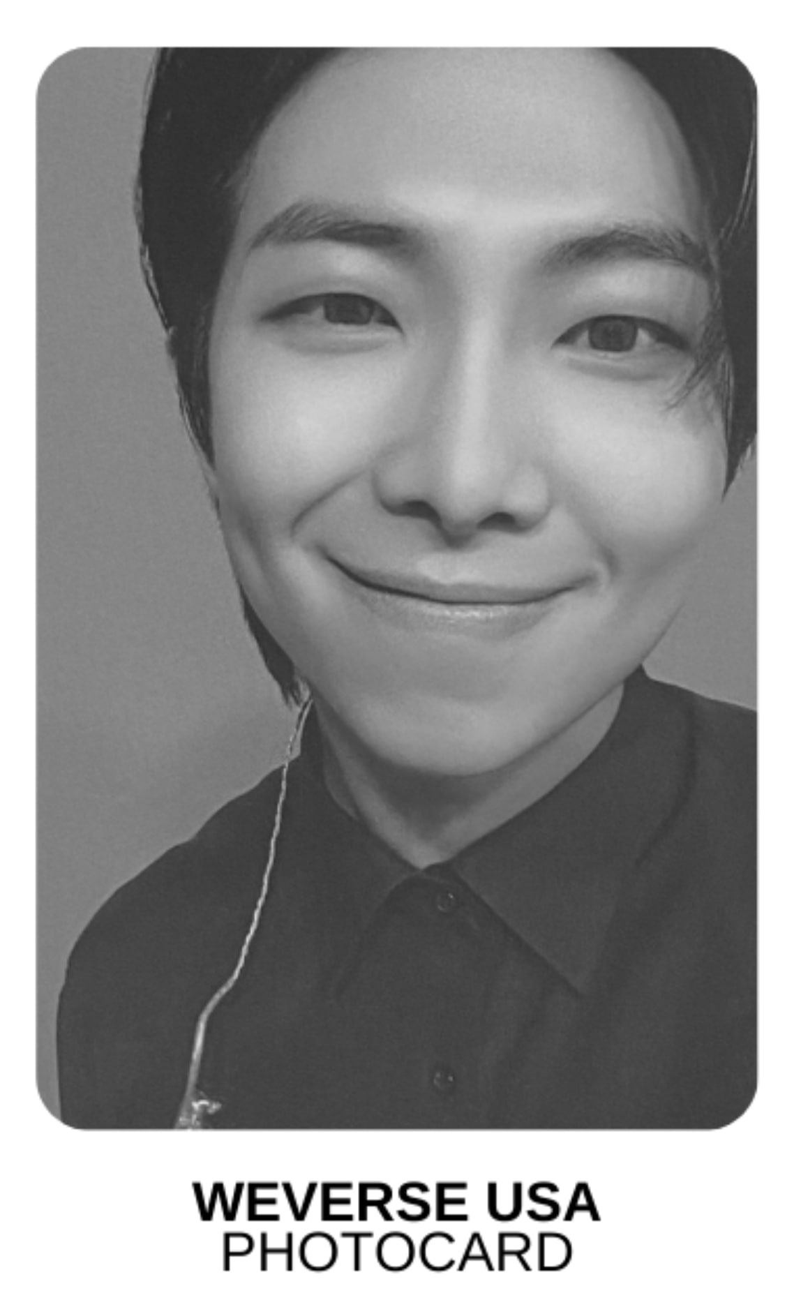 BTS 防弾少年団 ソロアルバム RM INDIGO US exclusive 特典 フォトカード weverse USA