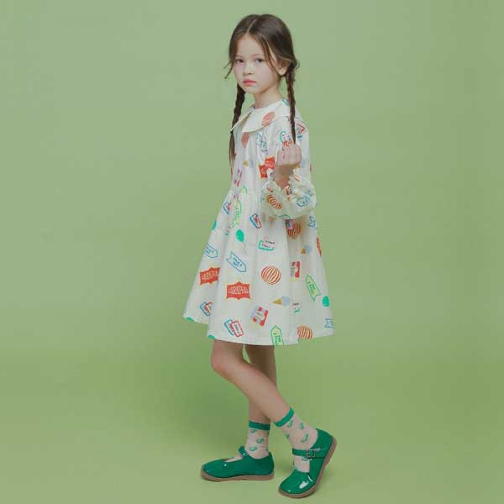 アイラブジェイ M.やわらかカラーワンピース JVSOP41