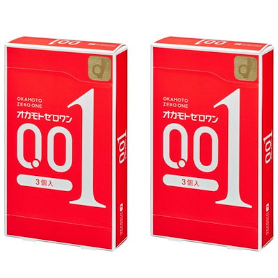 Qoo10] オカモト 【2箱セット】 ゼロワン 0.01ミリ : 日用品雑貨