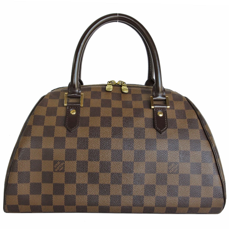 ルイ ヴィトン LOUIS VUITTON ハンドバッグ ダミエ リベラMM ダミエキャンバス ブラウン ゴールド レディース N41434 s0230a