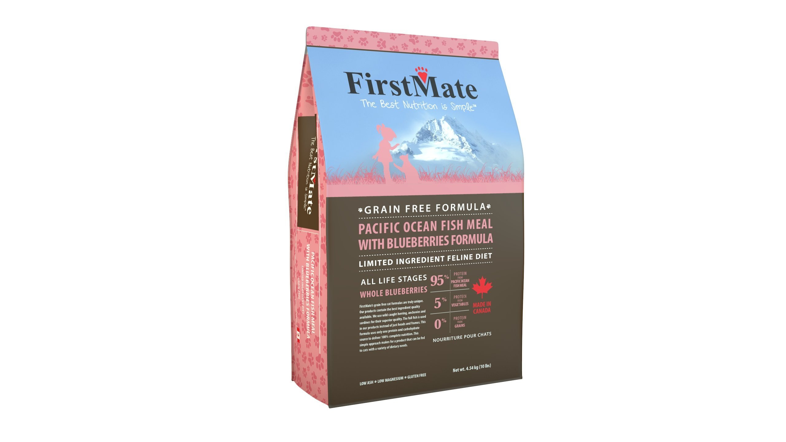 ボンビアルコン FirstMate ファーストメイト FM キャット PO パシフィックオーシャン フィッシュ ウィズブルーベリー 4.54ｋｇ