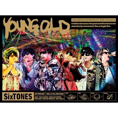 SixTONES ／ YOUNG OLD(初回盤)(2Blu-ray Disc+2CD) (Blu-ray) SEXJ-21