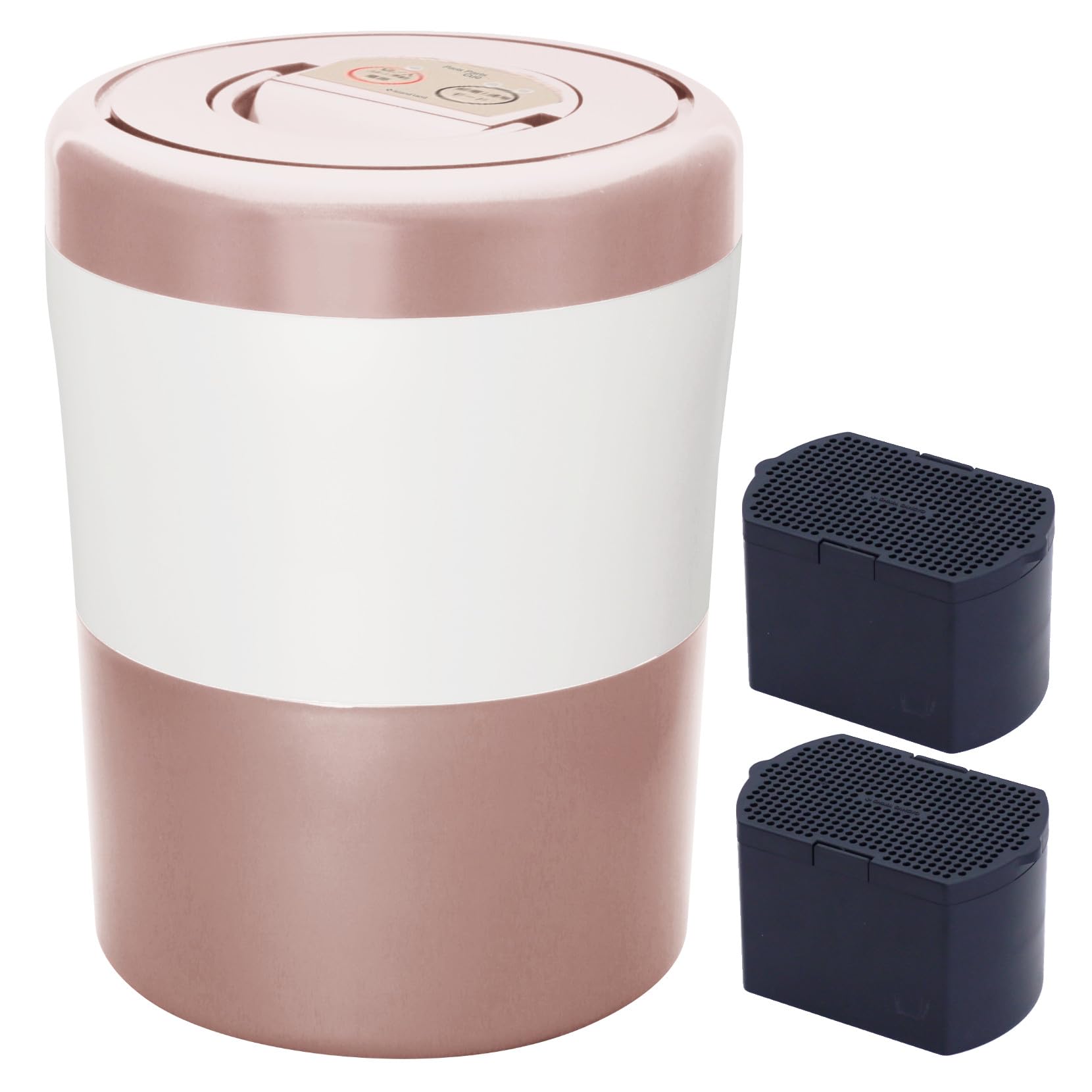 パリパリキューブライトアルファ フィルター2個入 ピンクゴールド PCL-33F2-PGW 生ごみ減量乾燥機 助成金対象