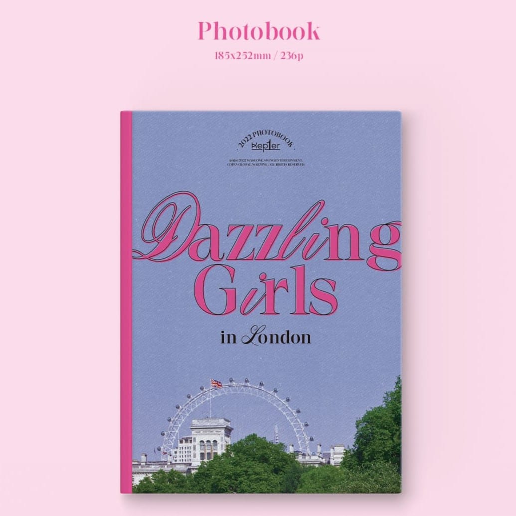 Kep1er - 2022 PHOTOBOOK [Dazzling Girls in London] 6,364円
