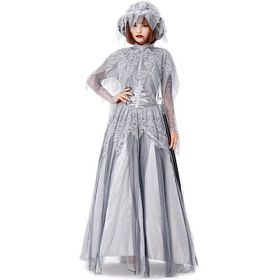 怖い鬼花嫁バンパイア　コスプレ衣装　レディース　コスチューム ハロウィン　大人用 キャラクター服 仮装　ステージ服　演出　学園祭 5,206円