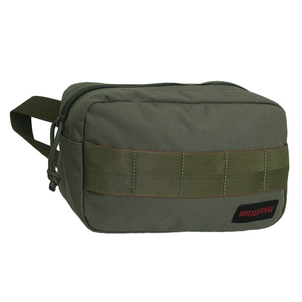 ブリーフィング ポーチ 小物入れ メンズ レディース アウトレット オリーブ QL ONE ZIP POUCH BOA201A01-067 BRIEFING