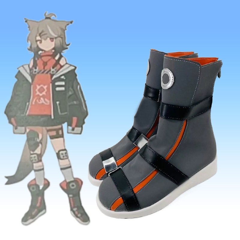 アークナイツ カービングナイフコスシューズ 二次元コミック展示会パフォーマンスシューズ