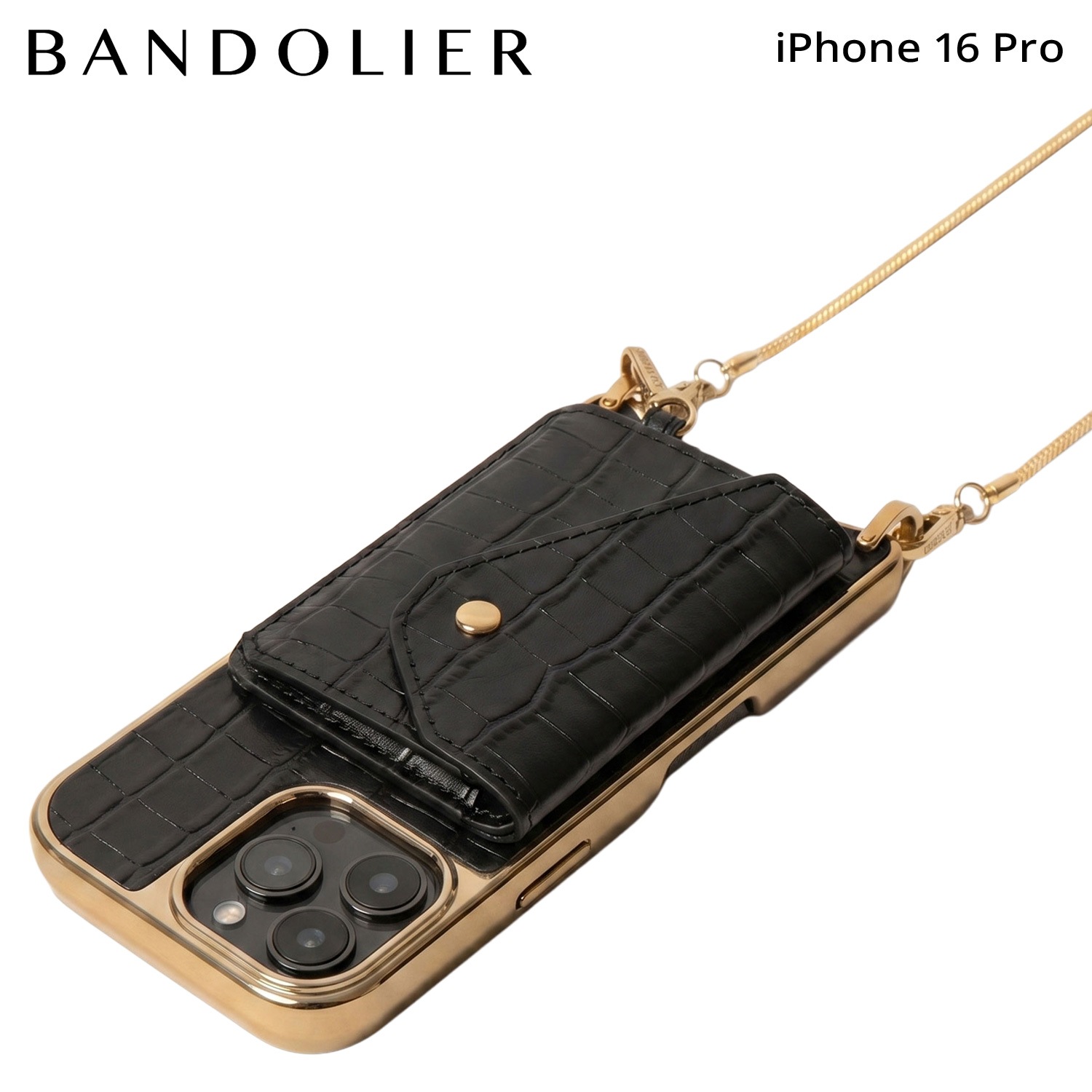 スマホショルダー iPhone 16Pro スマホケース レミ ジア チェーン ゴールド メンズ レディース 12GIA1500