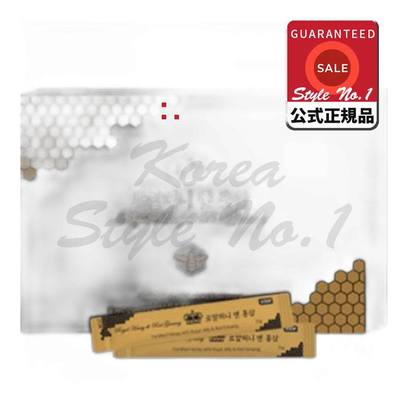 ロイヤルハニー&amp紅参スティック30p+ショッピングバッグ450g