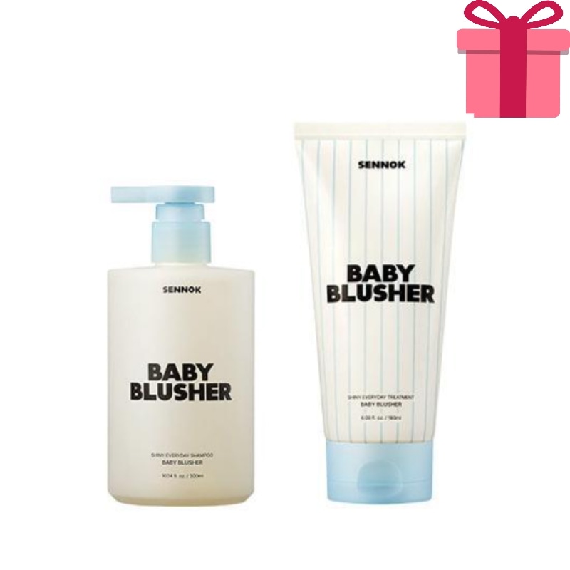 [NEWヘアケアセット]シャイニーエブリデイシャンプー300ml+トリートメント180ml BABY BLUSHER香り 韓国人気シャンプー パフュームトリートメント 頭皮洗浄 水分 保湿 栄養 ツヤ