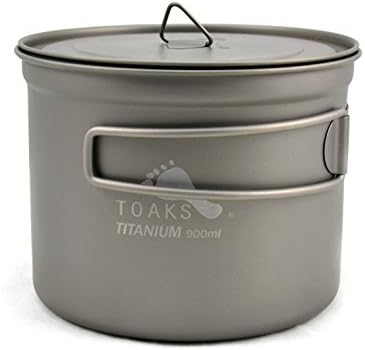 TOAKS Titanium 900ml Pot with 115mm Diameter by TOAKS