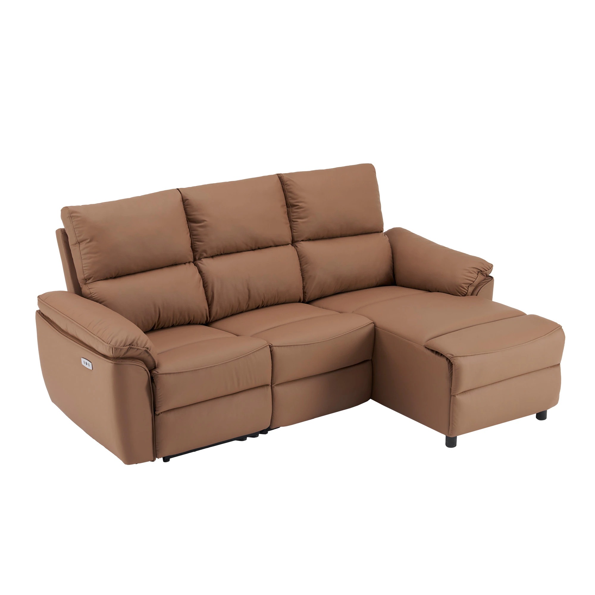 【国内で発送&送·料·無·料】リクライニングチェア リクライニングソファ 電動 カウチソファ USB+TYPE‐C充電可 リクライニング 3人掛け オットマン一体型 片方調節145 パーソナルチェアー 63,065円