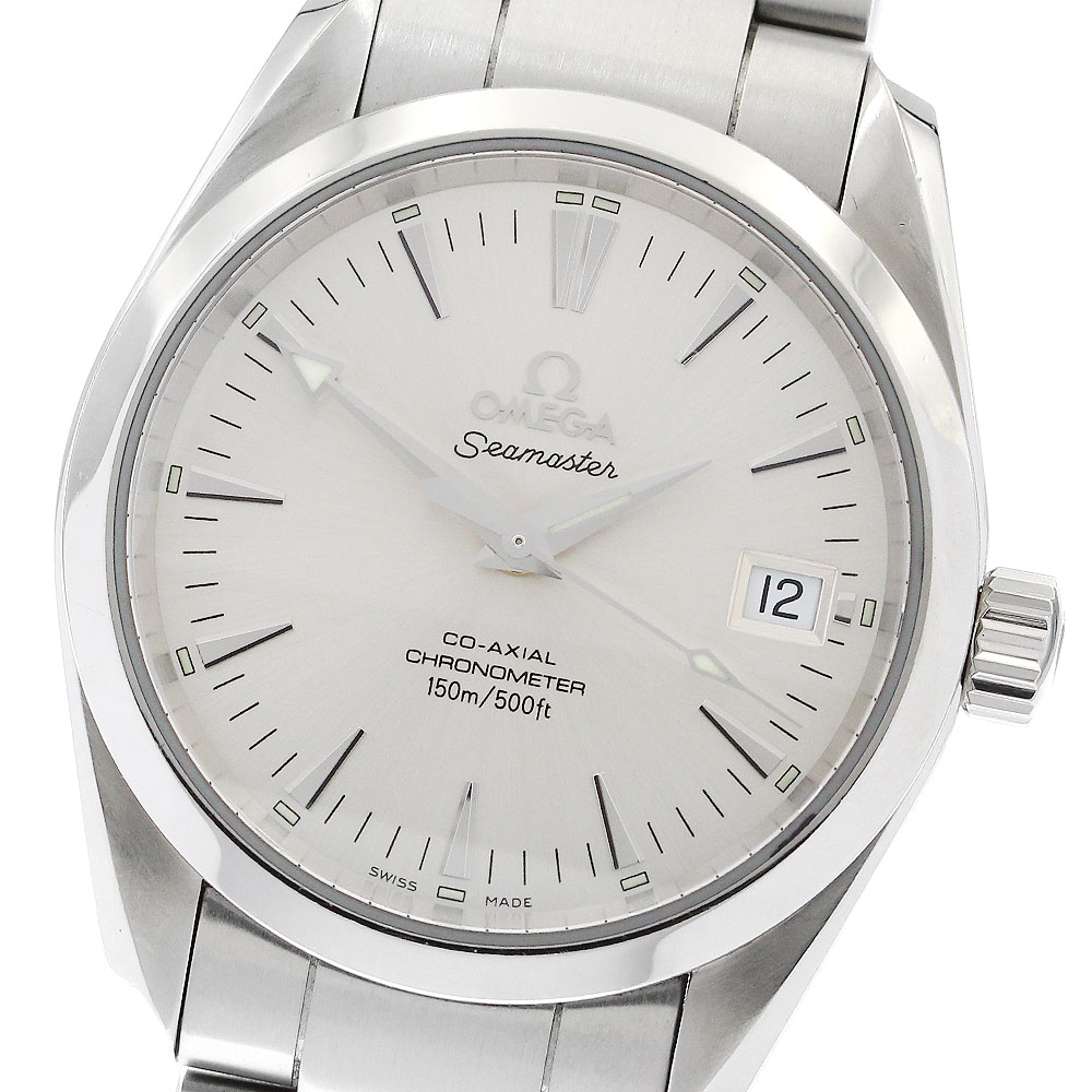 オメガ OMEGA 2504.30 シーマスター アクアテラ デイト 自動巻き ボーイズ 良品 _896345【中古】