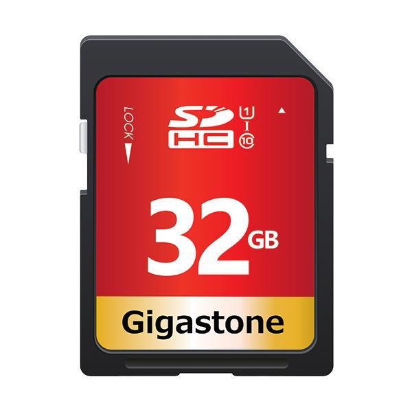 （まとめ）Gigastone SDHCカード 32GB V10 UHS-1 U1 1枚[x3]