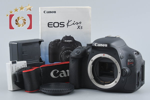 EOS Kiss X5 デジタル一眼レフカメラ シャッター回数僅少