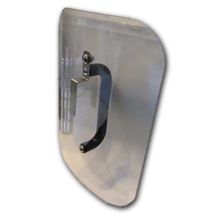 盾 小型 透明 防護盾 片手用 40cm シールド 護身 用品 グッズ 用具 セキュリティ 防犯 防御 日本製 護身グッズ 防護シールド 護身用たて 防犯用防護 防犯用防護盾 防護盾本物