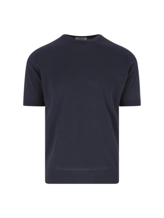 JOHN SMEDLEY Men T-Shirts KEMPTONNAVY Blue