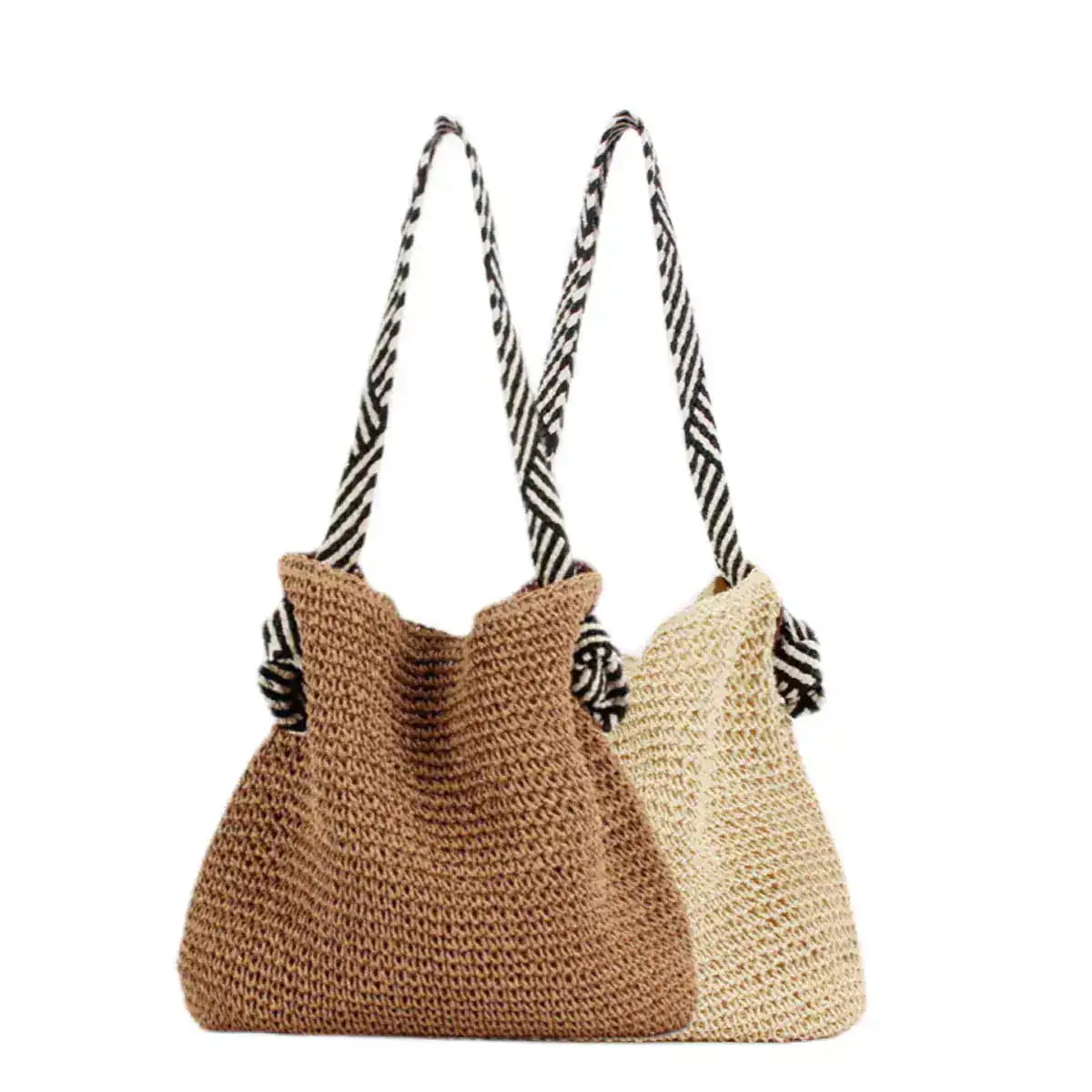 2024 夏 今年も人気！ミニバッグ 韓国 大容量 新作ハンドメイドワンショルダー編みレディースバッグファッション ショルダーバッグ 斜めがけバッグ トートバッグ 旅行 ミニバッグ エコバッグ 4,811円