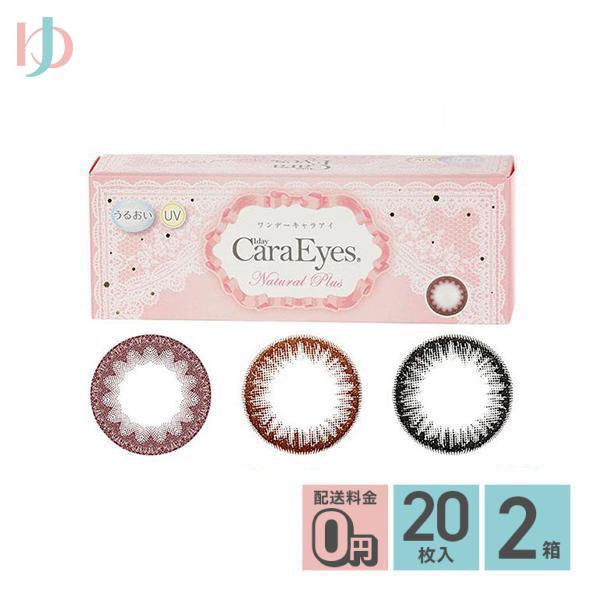 ワンデーキャラアイナチュラルプラス 20枚入 2箱セット