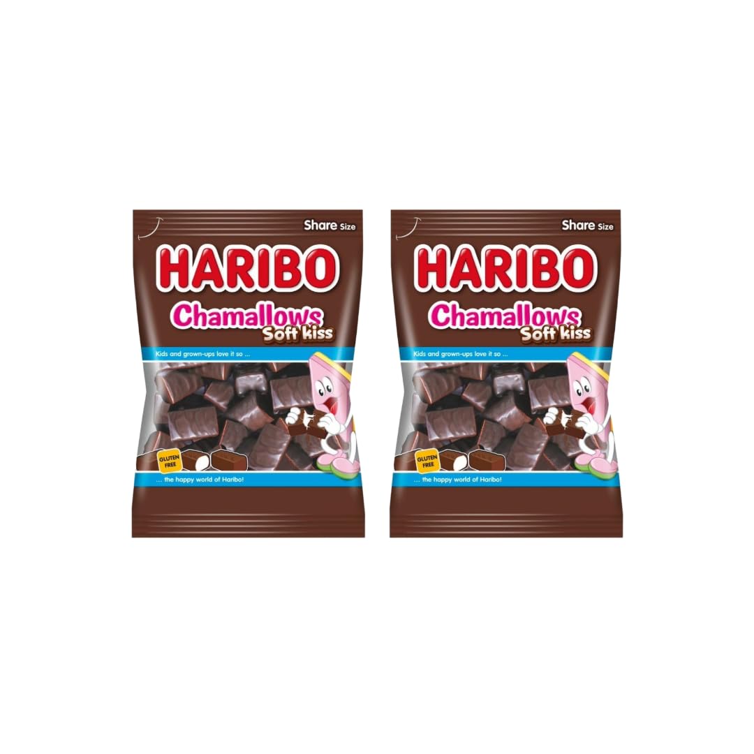 ハリボー チョコマシュマロ ソフトキス chamallows 200g + 200g