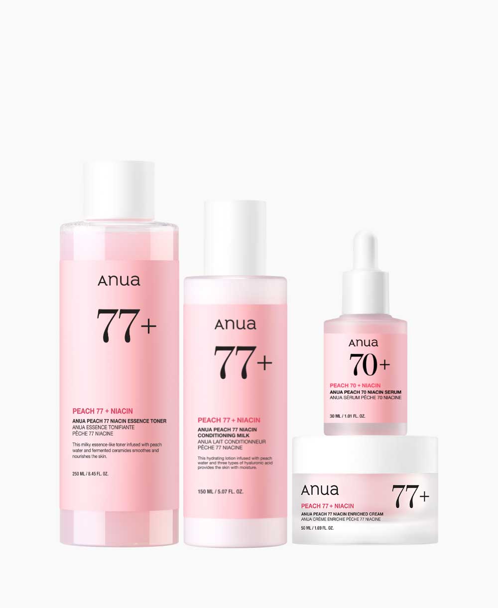 【SET】桃化粧よく効く3STEP(トナー+セラム+ミルクまたはトナー+セラム+クリーム)