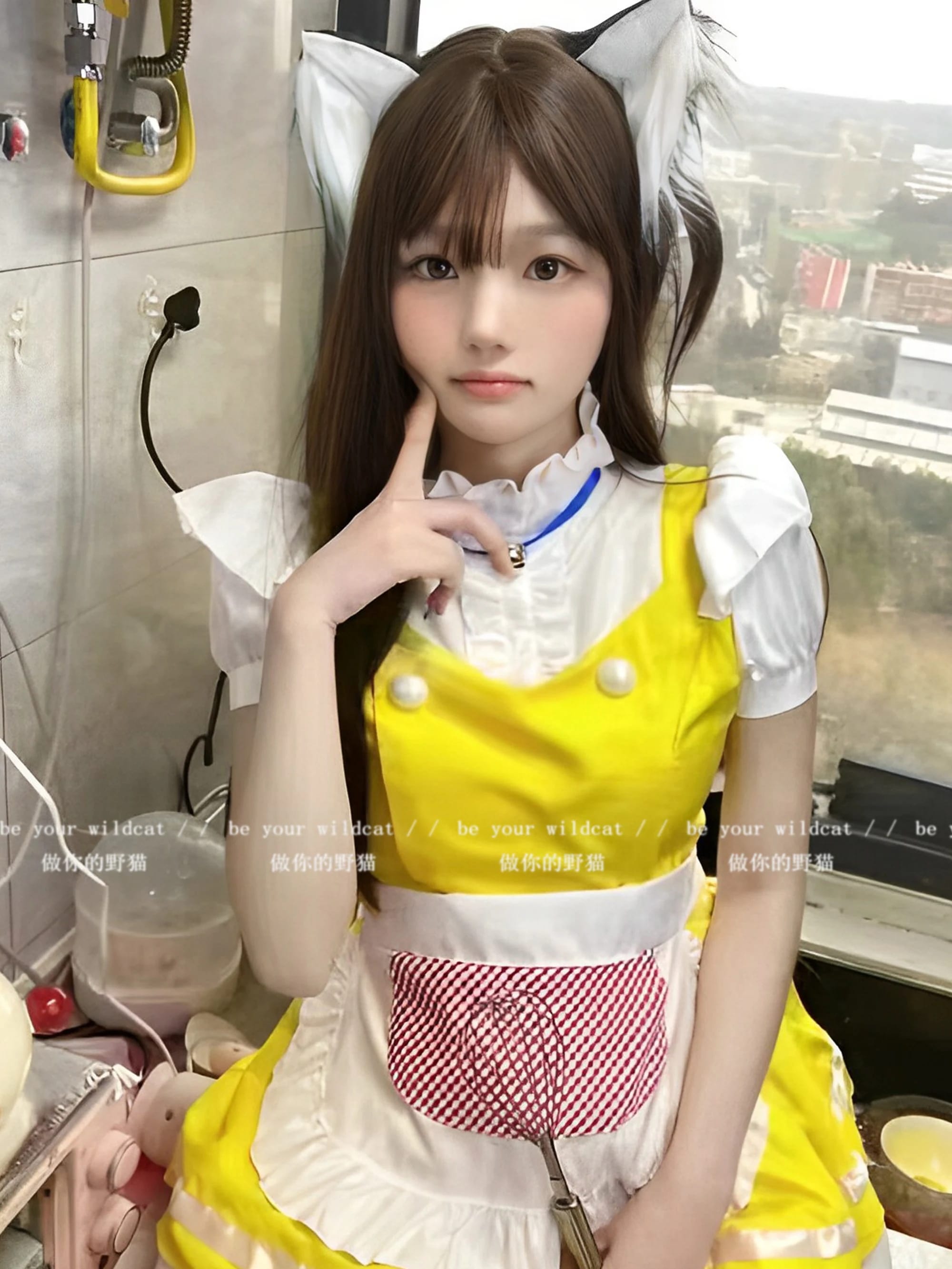 【1点ご購入 で10点プレゼントいたします】メイド服コスプレドラえもん衣装かわいいコスプレメイド猫娘ワンピース