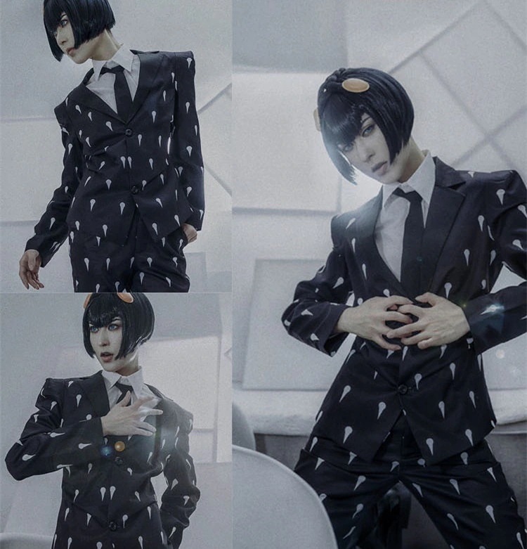 【急速出荷!】ジョジョの奇妙な冒険 葬式 ブチャラティ コスプレ衣装 コスム