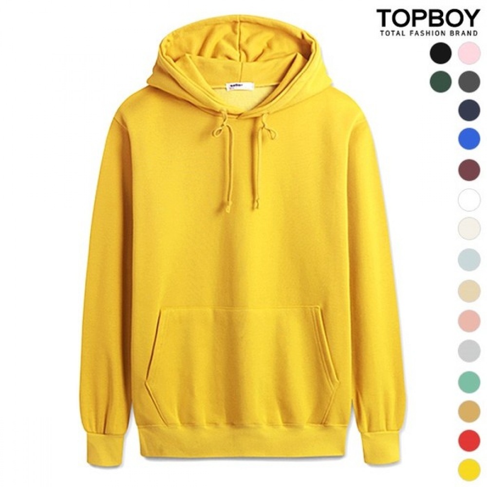 (トップボーイ) プレミアムカラープレーンフード付きTシャツ (ON046)