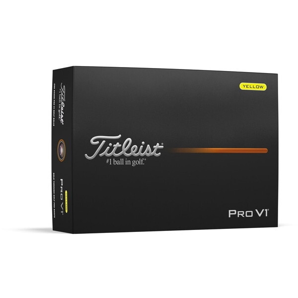 日本正規品 PRO V1 ボール 2025年モデル イエロー 1ダース(12個入り)