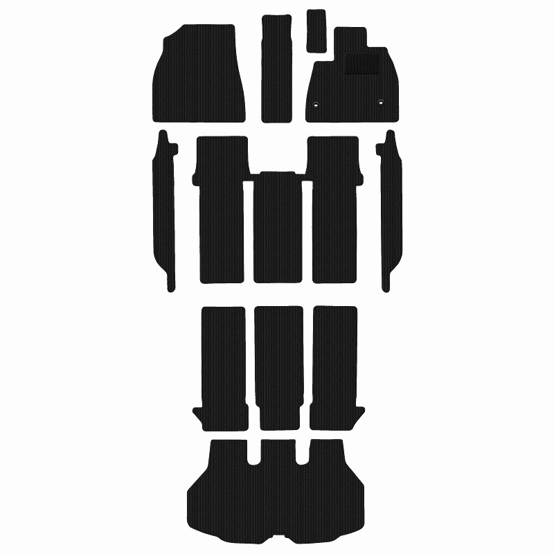 [優れた品質で安売りに挑戦]トヨタ 新型 ノア ヴォクシー 90系 フロアマット ＋ トランクマット [3色から選択]