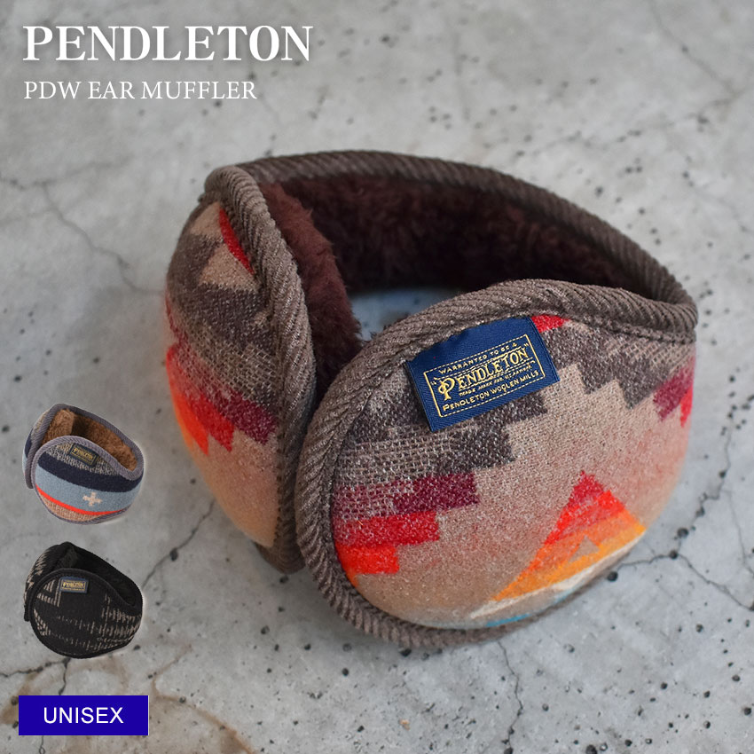 PDW EAR MUFFLER PDT-000-223026 ユニセックス イヤーマフラー 防寒 冬物 プレゼント 贈り物 クリスマス シンプル カジュアル 保温 モコモコ キャメル