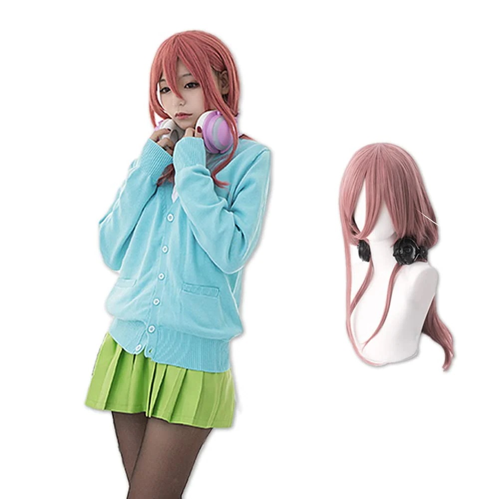 五等分の花嫁風 コスプレ衣装【ウィッグ付き】制服 セット 衣装 クリスマス コスチューム30%までに制限