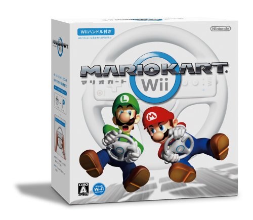 WEB限定カラー マリオカートWii (「Wiiハンドル」1同梱) ゲーム機本体