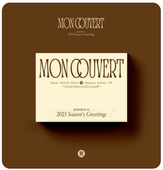 [STARSHIP] MONSTA X 2023 SEASONS GREETINGS : MON COUVERT (DESK CALENDAR ver.)