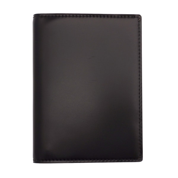 LOAPAD 朝霧コードバン ミニ5 13mm ノート【BK×ピンク】システム手帳 日本製 152-1
