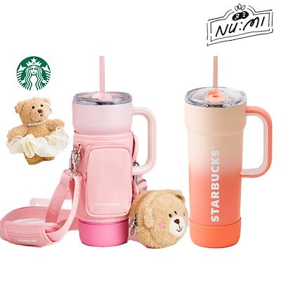 【韓国正規品】 2025スターバックスコリアMD限定版 ダンテタンブラー710mlタンブラーストラップバッグ/バックトゥスクール/韓国 スタバ 2025/スタバ タンブラー2025