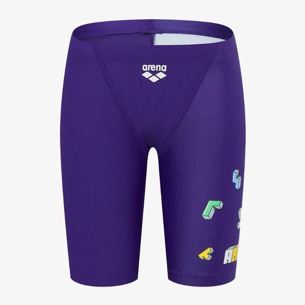 男の子用屋内水着 キューブ子供用4部丈 (A5BB1BF03PPL)