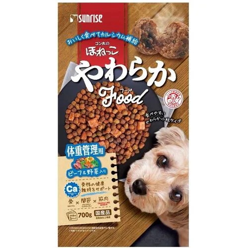 タイプ:ソフト・セミモイストタイプ マルカン ほねっこのドッグフード