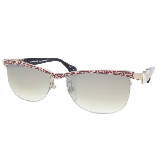 サングラス 209252004 57mm 2021 Vol.21 ロズビー ロズヴィ 日本製 925Silver ゴールド レッド ワイン