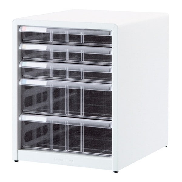 AL-C5 アバンテV2レターケース A4 浅3段深2段 シロ